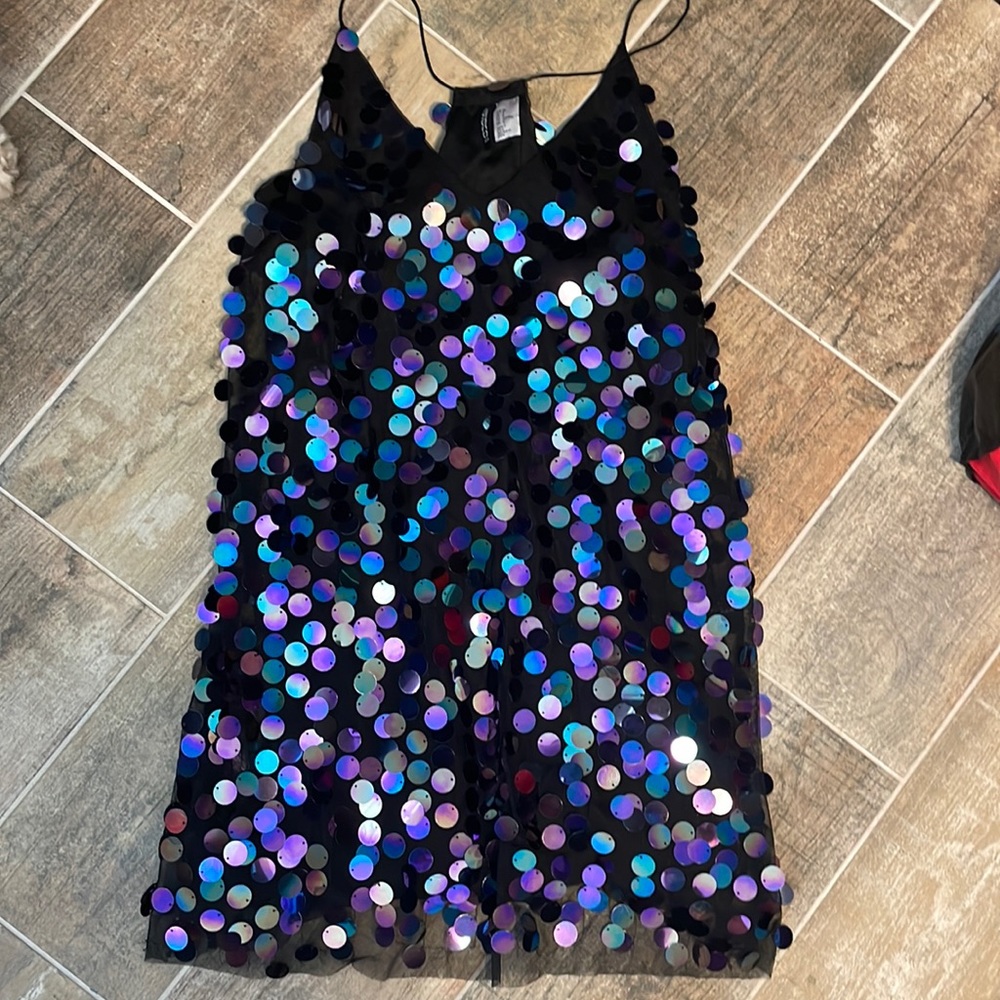 H&M sequins dress